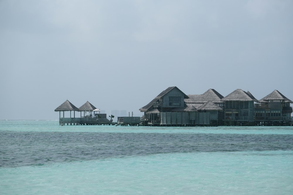 Overwater bungalows, Maldives — Maldives